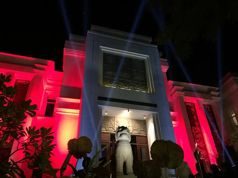 Event lighting at Malis in Siem Reap Cambodia